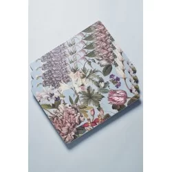 Kew Gardens table mats Bee Floral pattern all 4 placemats fanned out