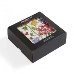 Boxed packaging image of Pimpernel Wildflowers coaster set
