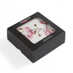 Pink Blossom coasters by Pimpernel presentation box