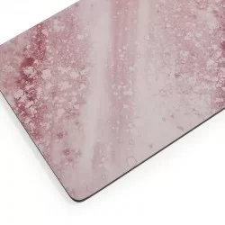 corner view of Minerals Rose Quartz placemat by Pimpernel