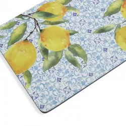 Amalfi Lemons tablemats by Pimpernel corner cropped view