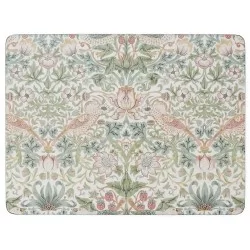 Large Pimpernel Strawberry Thief placemats single view