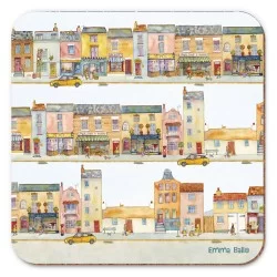 British Market Street drinks coaster set 3 views