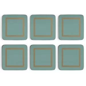 Green Placemats & Coasters Set, Matching Pimpernel Pack
