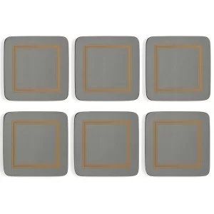 Grey Placemats & Coasters Pimpernel Set, Matching Pack