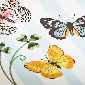 Ulster Weavers Butterfly Grove placemat close up