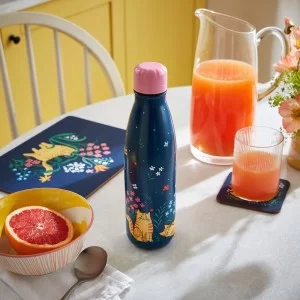 Marmalade Meadow Placemats by Ulster Weaver with juice and grapefruit