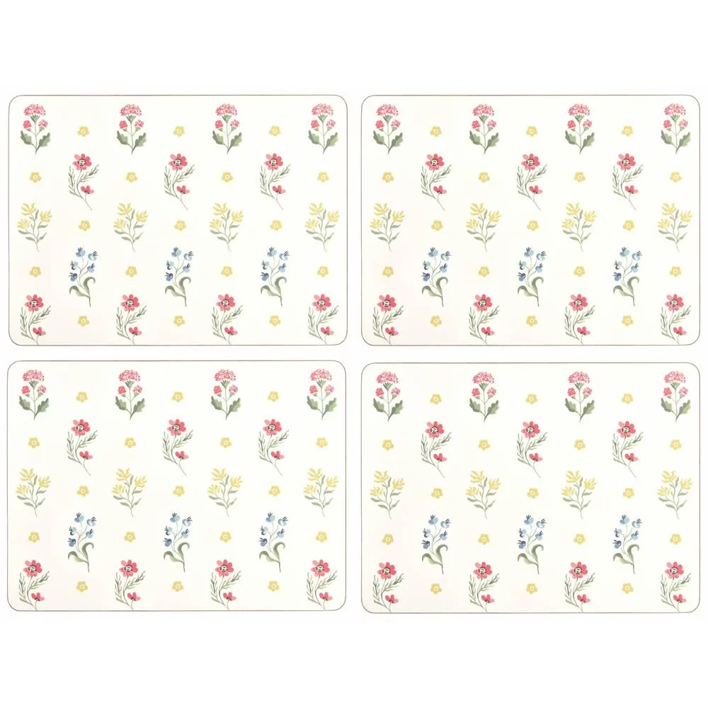 Boho Floral Placemats by Ulster Weavers all 4 Boho Floral Placemats by Ulster Weavers all 4
