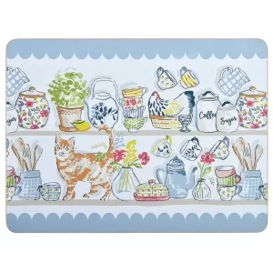 Pantry Cats Placemats by Ulster Weavers single