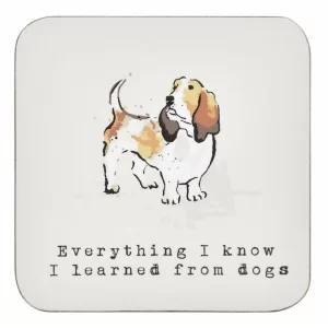 Country Dogs coaster by Ulster Weavers