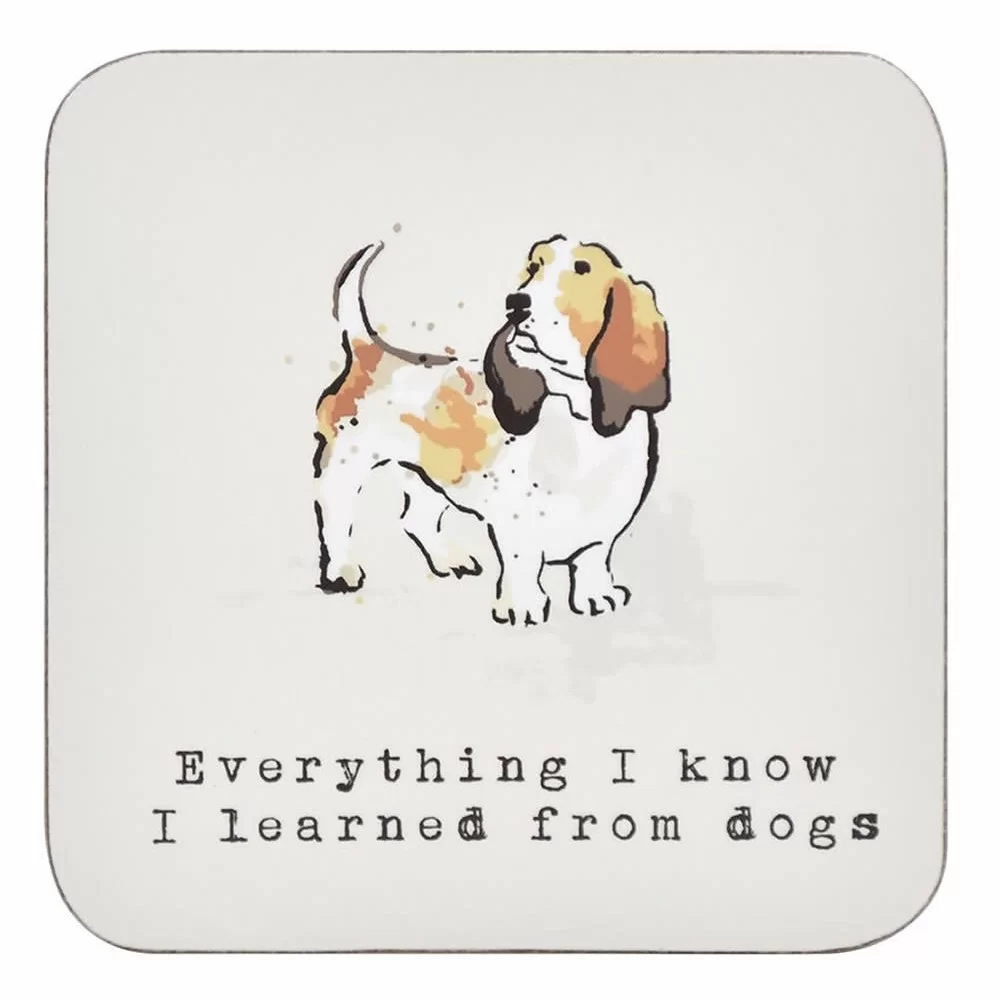 Country Dogs coaster by Ulster Weavers