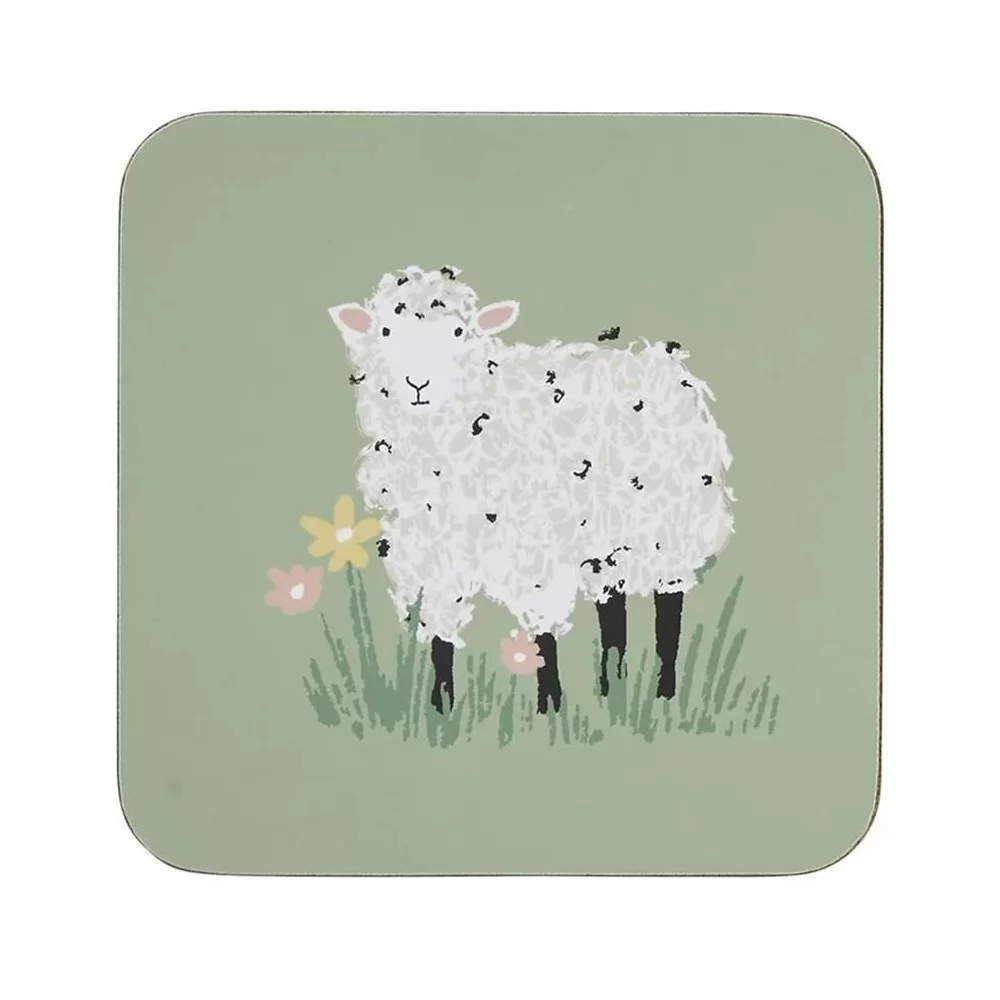 Ulster Weavers Woolly Sheep coaster single Ulster Weavers Woolly Sheep coaster single