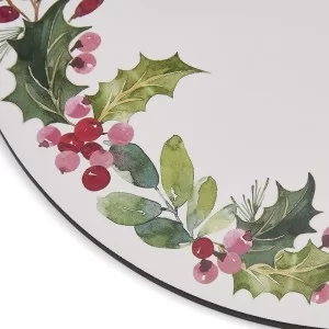 Round Coasters Holly Botanic Garden close up