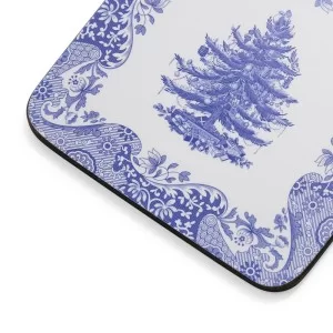 Blue Italian Christmas Coasters cropped